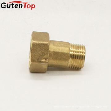 LB Guten conector de medidor de agua de latón de 3/4 pulgadas superior / accesorios de latón / acoplamiento de latón de yuhuan